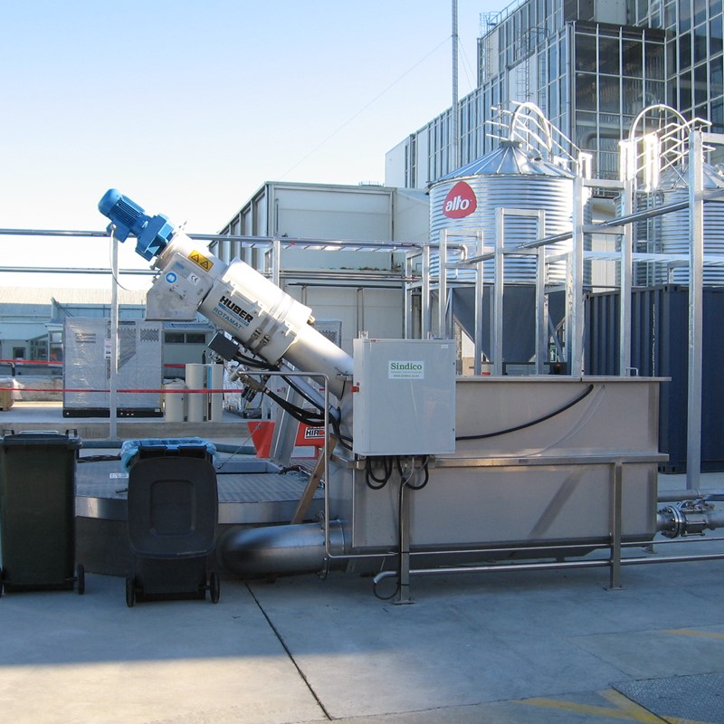 Aquagain - Huber Rotary Drum Fine Screen ROTAMAT Ro2/RPPS