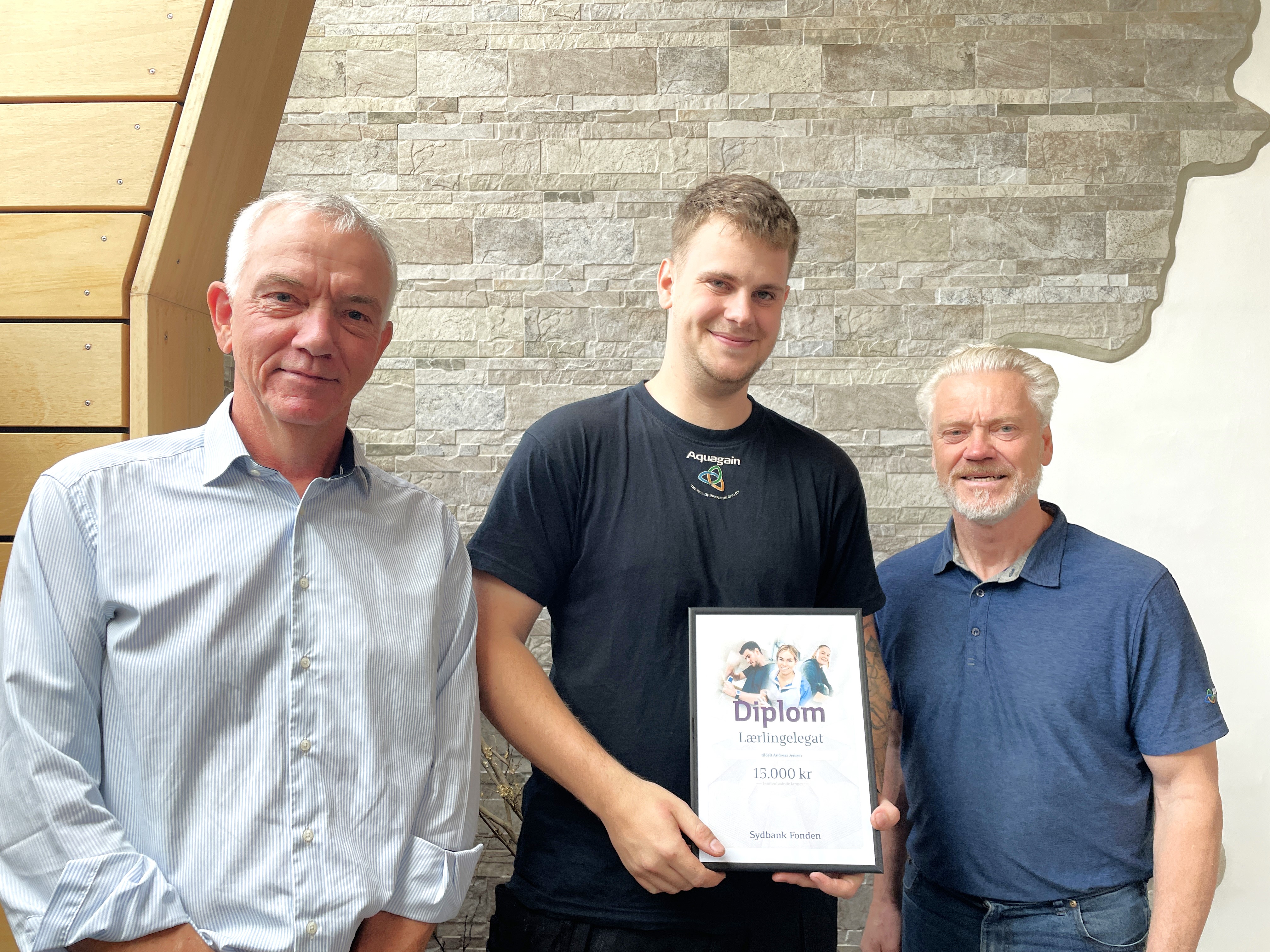 Aquagain Andreas Jensen Sydbankfondens Legat